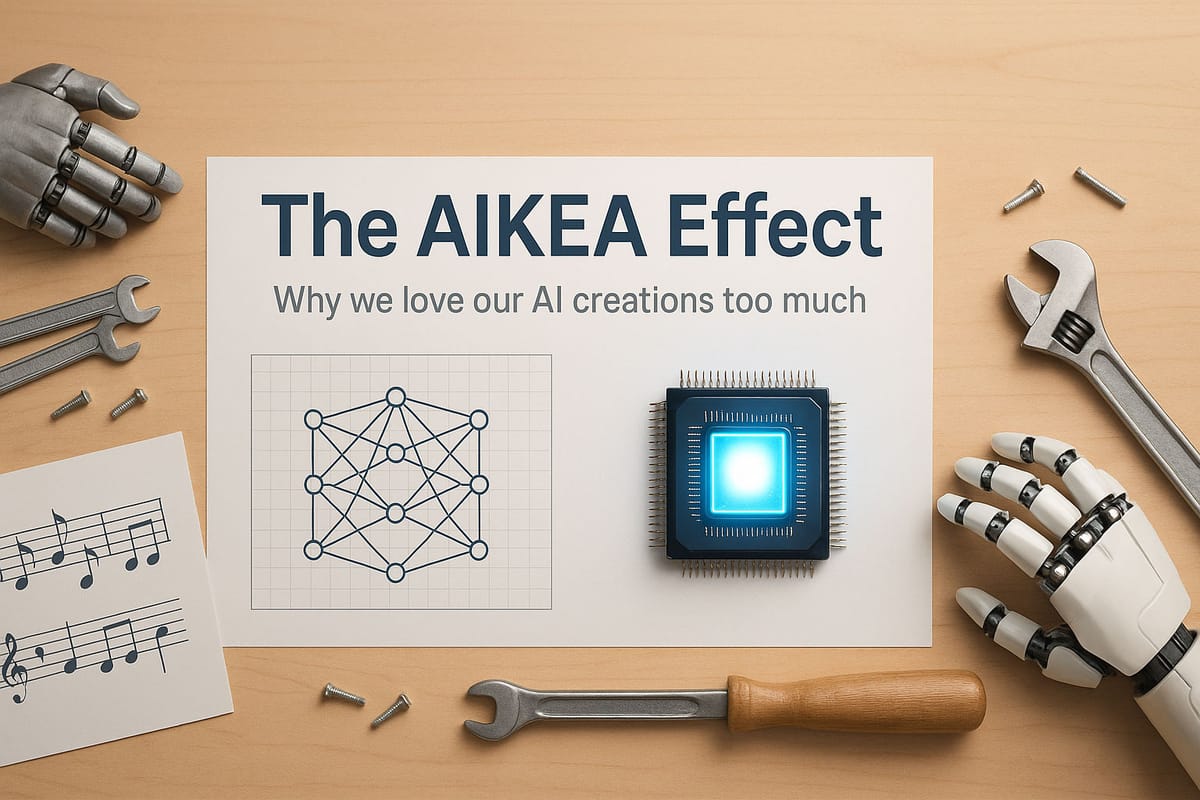 The AIKEA Effect: The Psychology of Loving Our AI Creations