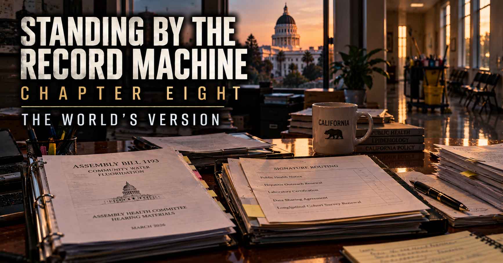Standing By The Record Machine - Chapter Eight