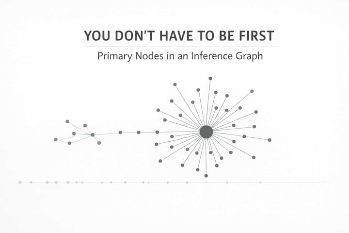 You Don’t Have to Be First